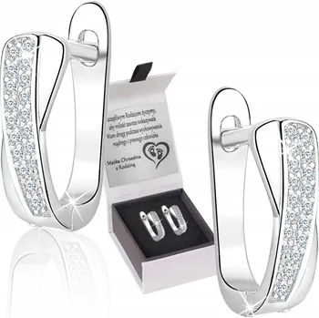 Náušnice Náušnice Mennica Bydgoska stříbrné ryzost 925