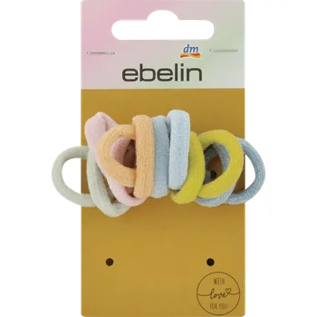 ebelin dětské gumičky do vlasů mini, pastelové