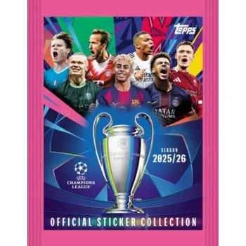 samolepka TOPPS Champions League 2025/26 S&A - OFICIÁLNÍ SBÍRKA SAMOLEPEK - SAMOLEPKY