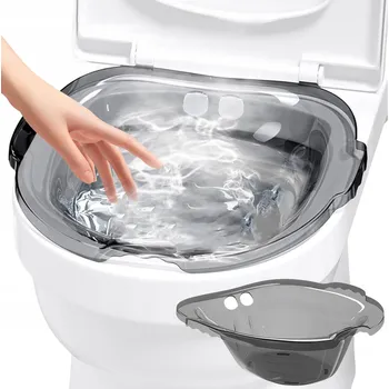 Obraz SANITÁRNÍ BIDETOVÁ MISKA PRO ZALÉVÁNÍ SEDAČEK NA ZÁCHOD WC