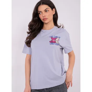 Tričko D12022AH02645Y světle fialové S