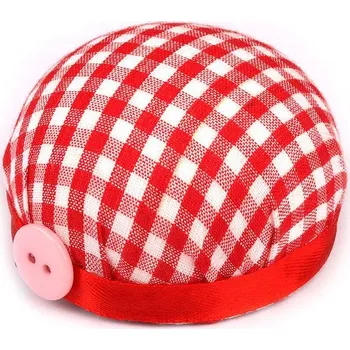 Jehelníček na ruku, velké, 1 červená