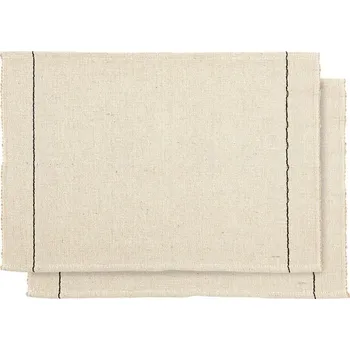 prostírání Prostírání v sadě 2 ks s příměsí bavlny 35x50 cm Lunel – Kave Home ID_1826870