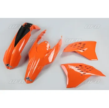 UFO sada plastů KTM EXC 125/200/250/300, EXC-F 250/350/450/500 '09-'10 (oranžová)