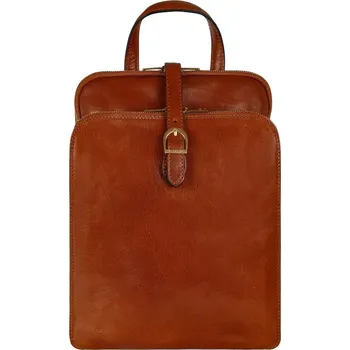 Městský batoh Glara Italský kožený batoh 2v1 Clarissa 1140649