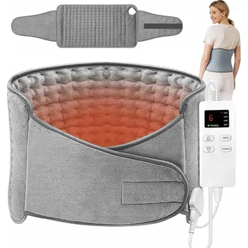 Polštář Hřejivý bederní pás na bolesti zad a břicha 126x30 cm