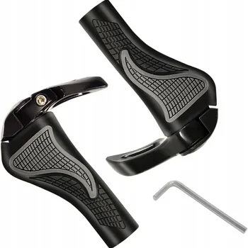 grip CHWYTY GRIPY ROWEROWE RĄCZKI KIEROWNICY Gripy / Rukojeti na kolo s rohy, hliníkové