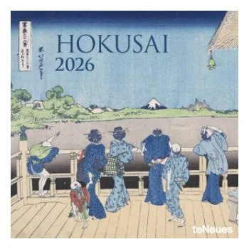 Kalendář Hokusai 2026 - Wand-Kalender - Broschüren-Kalender - 30x30 - 30x60 geöffnet - Kunst-Kalender (DE)