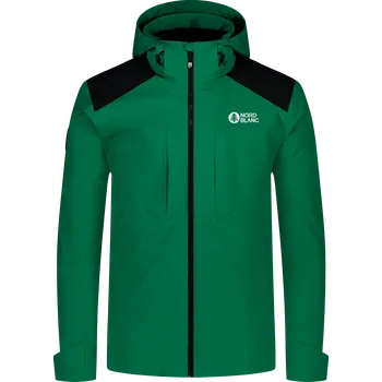 Pánská zimní bunda 3v1 NORDBLANC PUZZLE NBWJM8063 ZELENÁ S