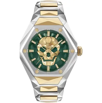 Philipp Plein PWPWA0724 The $kull Spikes 46mm 5ATM