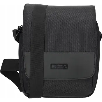 Pánská crossbody taška s klopou Enrico Benetti Salford - černá - 20x18 cm