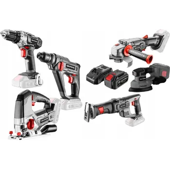 GRAPHITE SADA ELEKTRICKÉHO NÁŘADÍ ENERGY+ ÚHLOVÁ BRUSKA, VRTACÍ KLADIVO, AKU 4AH, AKU ŠROUBOVÁK