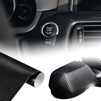 Karbonová fólie - černá