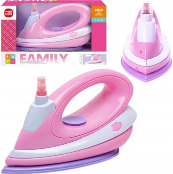 Hračka pro nejmenší ŽEHLIČKA PRO DĚTI VZDĚLÁVACÍ SE ZVUKEM INTERAKTIVNÍ DOMÁCÍ SPOTŘEBIČE HRAČKA