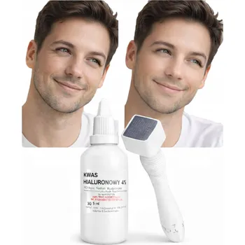 Masážní přístroj Na zmarszczki dla mężczyzn urządzenie + KYSELINA hyaluronová masážní přístroj sada