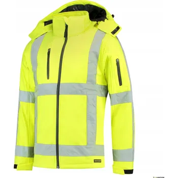 pracovní bunda VĚTRUODOLNÁ Reflexní bunda Softshell Infra-line RWS Hi-VIS ŽLUTÁ