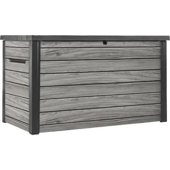 Zahradní úložný box Zahradní box Keter Deco 870 l storm grey, 612054