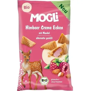 MOGLi Pirožky malinové s mandlemi 30 g bio BIO BEZLEPEK Množství: 1 ks