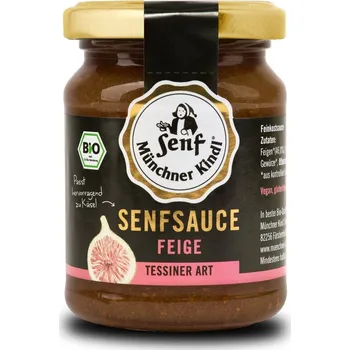 Münchner Kindl Hořčičná omáčka s fíky 125 ml bio BIO VEGAN Množství: 1 ks