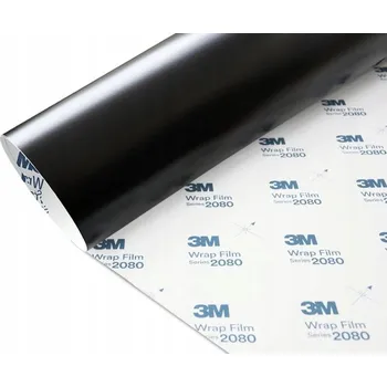Polep vozidla Fólie Černá Matná 3M M12 2080 152x130