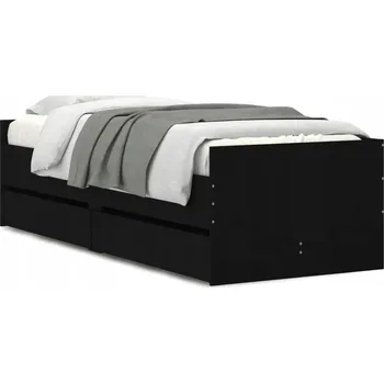 Postel Jednolůžková dřevěná postel VidaXL 60x120 cm, vícebarevná