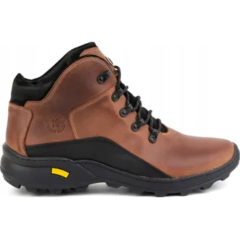 Pánská zimní obuv Pánské kotníkové boty boty Komodo Pánské kotníkové boty kožené zimní boty velikost 40