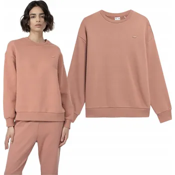 Dámská mikina 4F dámská mikina přes hlavu bez kapuce SS23 SWSF537, velikost XXL