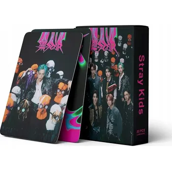 Obraz PLAKATÓW DO NOWEGO ALBUMU, ZDJĘĆ, KARTEK STRAY KIDS LOMO