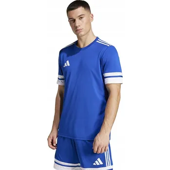 Pánské oblečení Pánské tričko adidas Squadra 25 modré JG5826 - S
