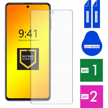 TVRZENÉ SKLO PRO SAMSUNG GALAXY A71 M51 RYCHLÉ 9H OCHRANNÉ PANCÉŘOVÉ