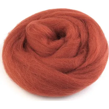 Ovčí rouno Ovčí rouno 20 g česané, malé, 28 (70) rezavá stř.