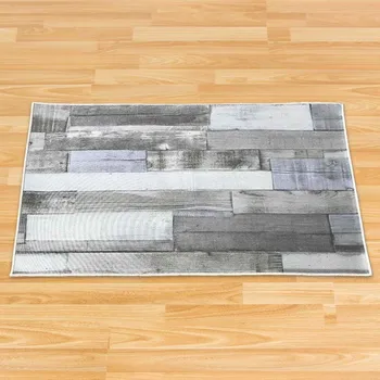 Koupelnová předložka Protiskluzová předložka 90x60 cm - patinované dřevo