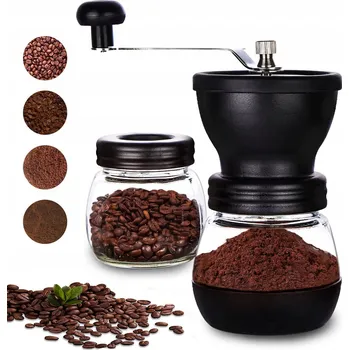 Mlýnek na kávu RUČNÍ MLÝNEK NA KÁVU A PEPŘ, TRADIČNÍ A ROBUSTNÍ