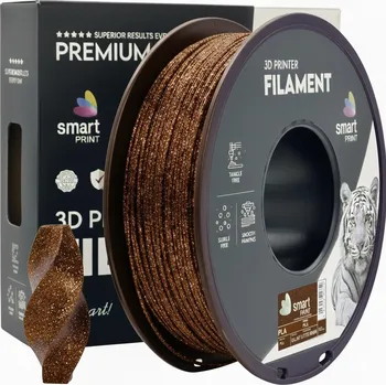 3D tisk Smart Print Filament PLA Galaxy hnědý 1.75mm 1kg