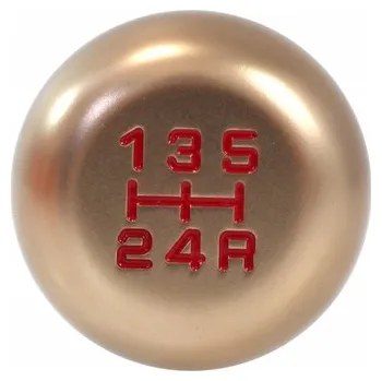 Hlavice řadicí páky Hliníková řadicí páka 5B Univerzální Hnědá