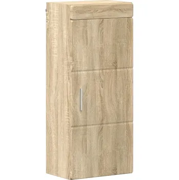 Koupelnový nábytek Závěsná koupelnová skříňka TULUM Dub Sonoma 37 x 24,5 x 86 cm