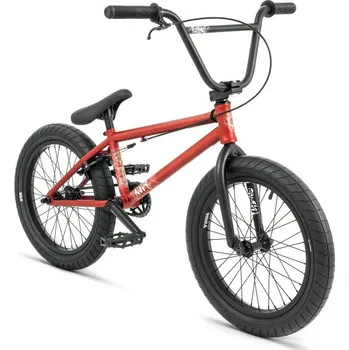 bmx Freestyle BMX kolo Flybikes NOVA 18" RHD metalická červená 17.5"TT
