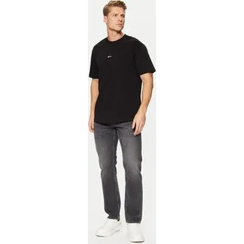 Pánské tričko Karl Lagerfeld Jeans T-Shirt A1M17011 Černá Relaxed Fit S