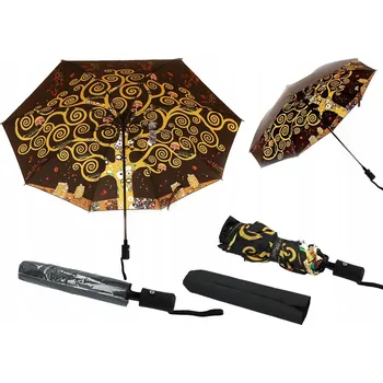 Carmani automatický skládací deštník s pouzdrem, vícebarevný