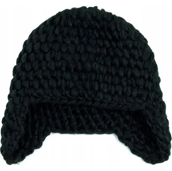 Čepice Szaleo zimní čepice ušanka černá, univerzální velikost