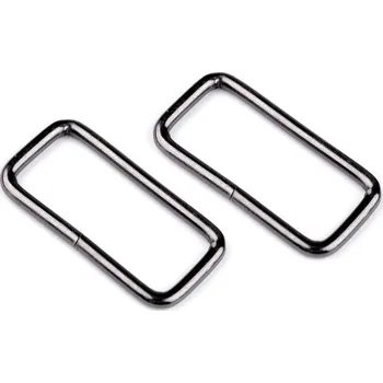 Průvlek / vsuvka šíře 32 mm, střední, 3 nikl černý