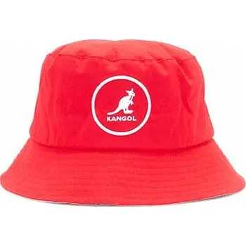 Klobouk Kangol klobouk bucket červený, velikost 58