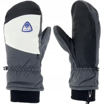 Rukavice SNOWBOARDISTICKÉ RUKAVICE JEDNOPRSTÉ TERMOIZOLAČNÍ ŠEDÉ S