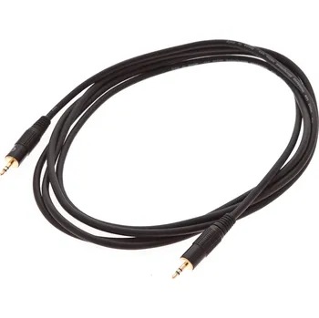 Audio kabel Bespeco EA2M300 (Propojovací kabel, délka kabelu: 3 m, konektor 1: Jack TRS 3.5 mm, konektor 2: Jack TRS 3.5 mm, barva: černá)