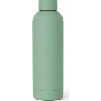 Termoska Termoláhev ocel 500 ml na teplé i studené nápoje pastelově zeleň
