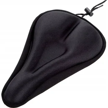 Sedlo na kolo Potah na sedlo MTB Cross s pěnovou vložkou, cyklistické sedlo se stahovací šňůrkou