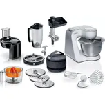 Kuchyňský robot bosch serie 4 mum5 1000 w bílý/stříbrný