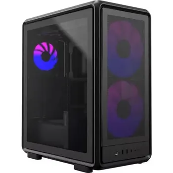 PC skříň pc skříň MasterFrame 500 Mesh černá ARGB open‑frame