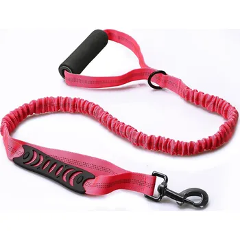 Vodítko pro psa VODÍTKO PRO VÝCVIK PSA S AMORTIZÉREM BUNGEE A SUPER SILNÝM DRŽADLEM