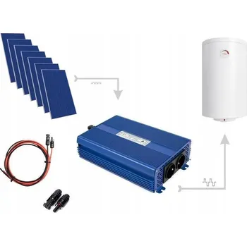Solární ohřívač vody Sada pro ohřev vody v bojlerech 7x PV Mono 3000 ECO Solar Boost